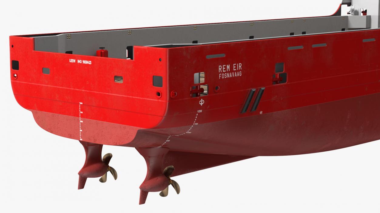 3D model REM EIR Offshore Supply Vessel