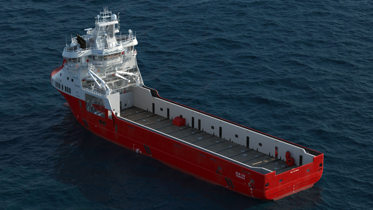 3D model REM EIR Offshore Supply Vessel