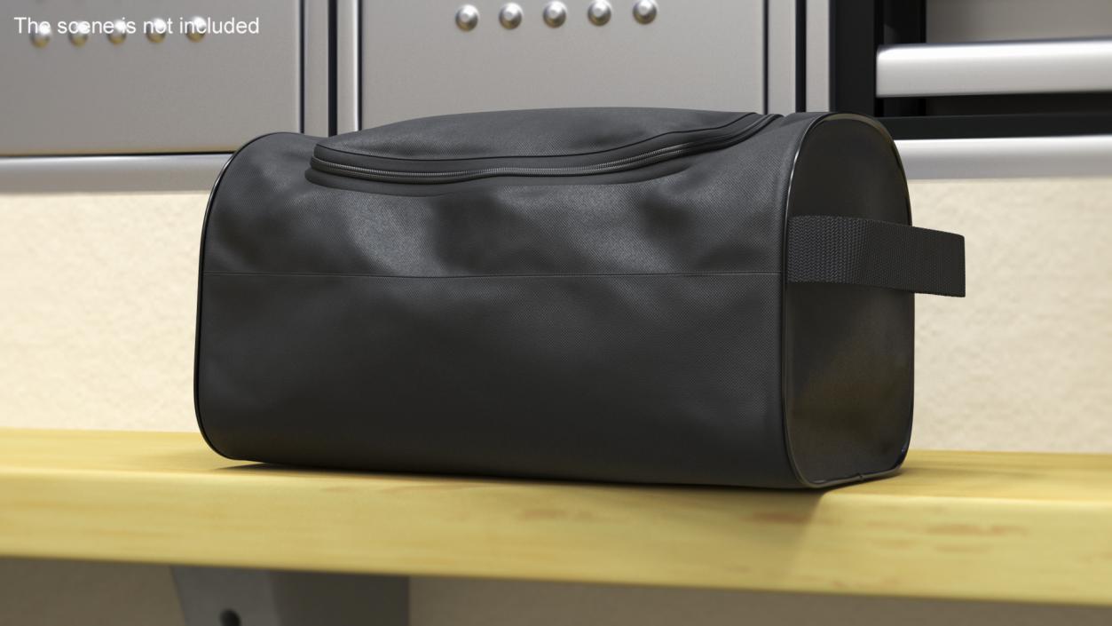 3D model Sport Shoe Bag Black