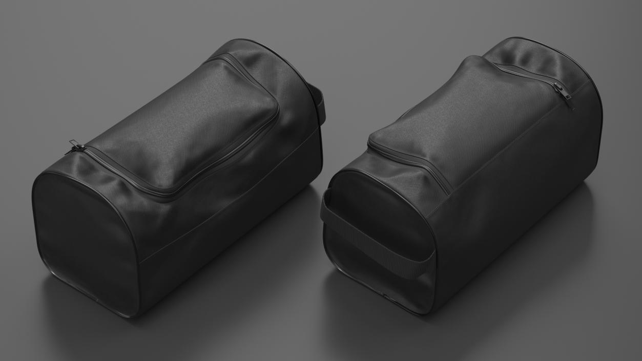 3D model Sport Shoe Bag Black