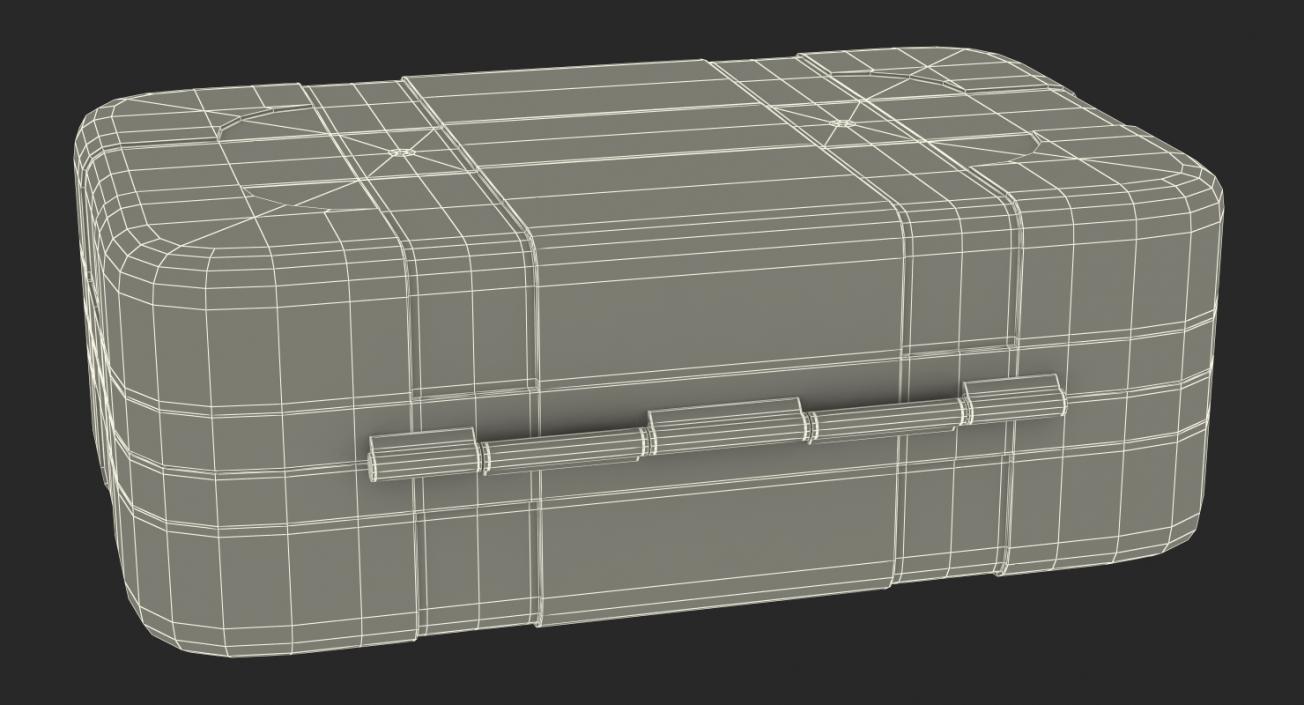 Open Empty Toy Tools Box 3D model