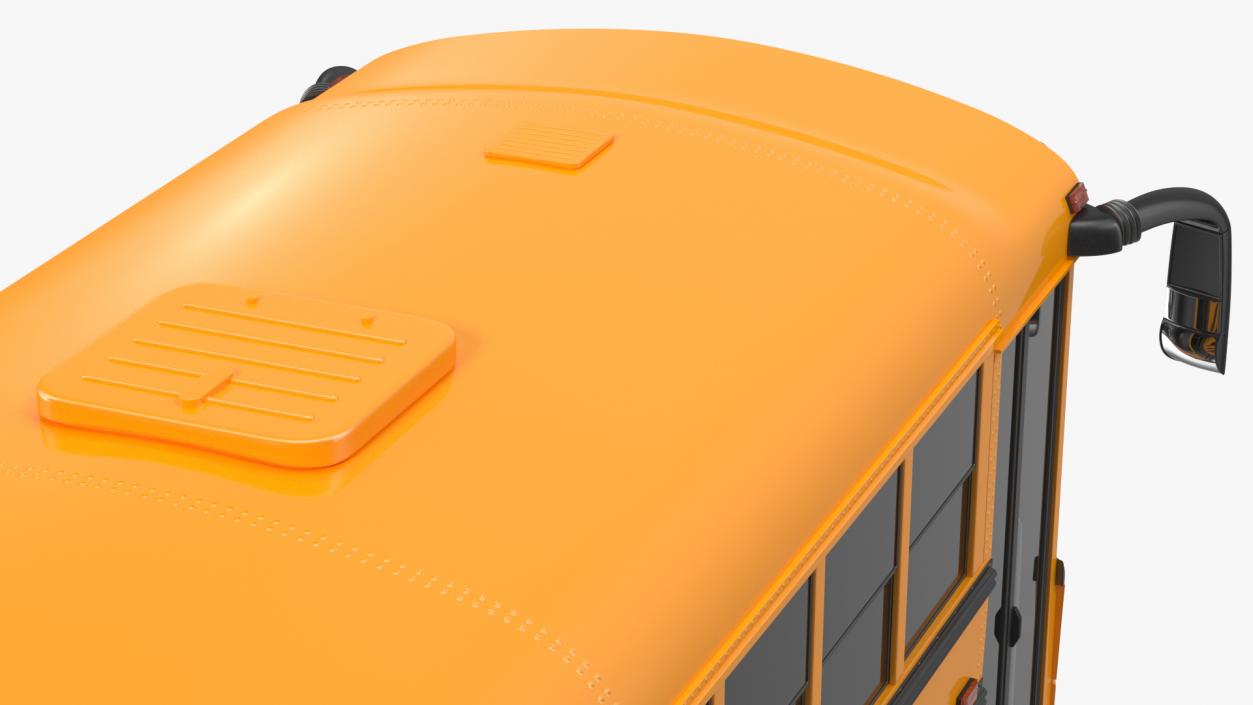 Transit School Bus Exterior Only 3D