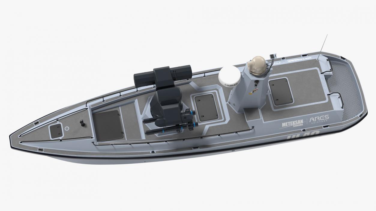 ULAQ Unmanned Patrol Vessel 3D