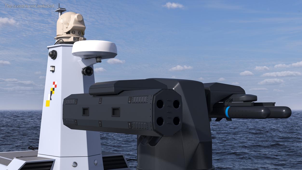 ULAQ Unmanned Patrol Vessel 3D