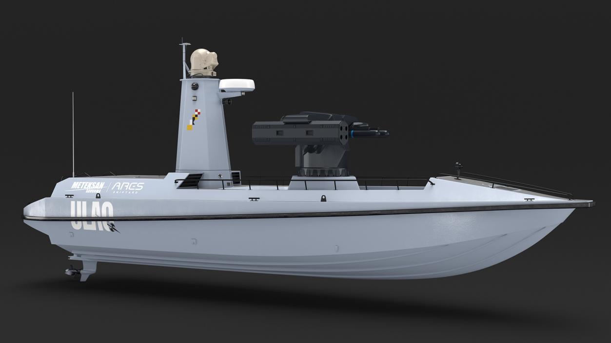 ULAQ Unmanned Patrol Vessel 3D