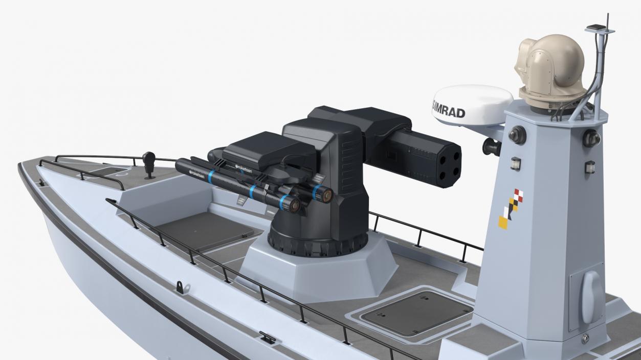 ULAQ Unmanned Patrol Vessel 3D