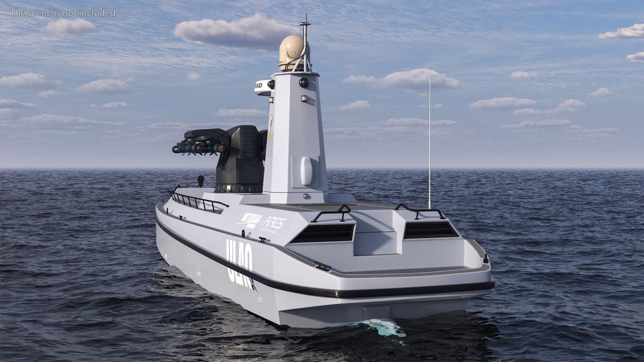 ULAQ Unmanned Patrol Vessel 3D