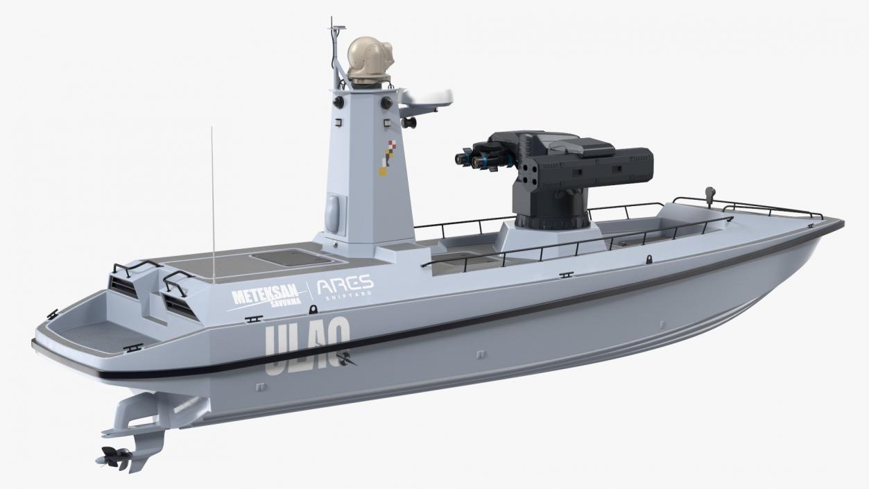 ULAQ Unmanned Patrol Vessel 3D