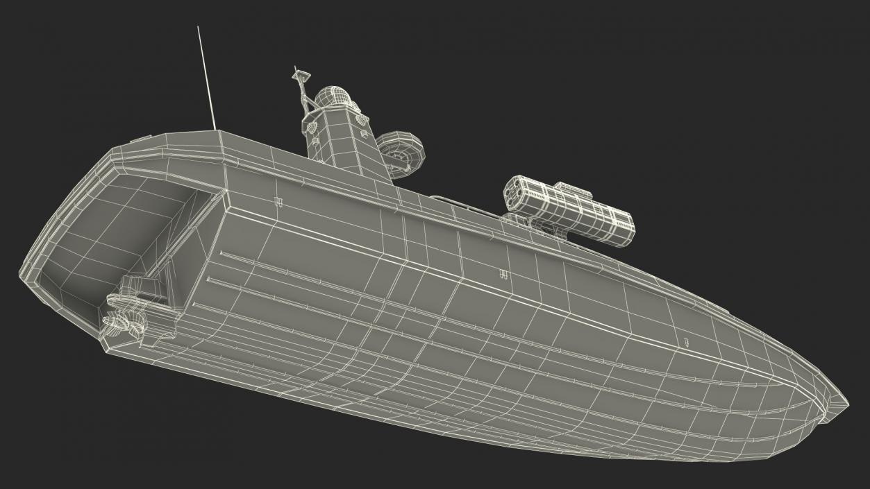 ULAQ Unmanned Patrol Vessel 3D