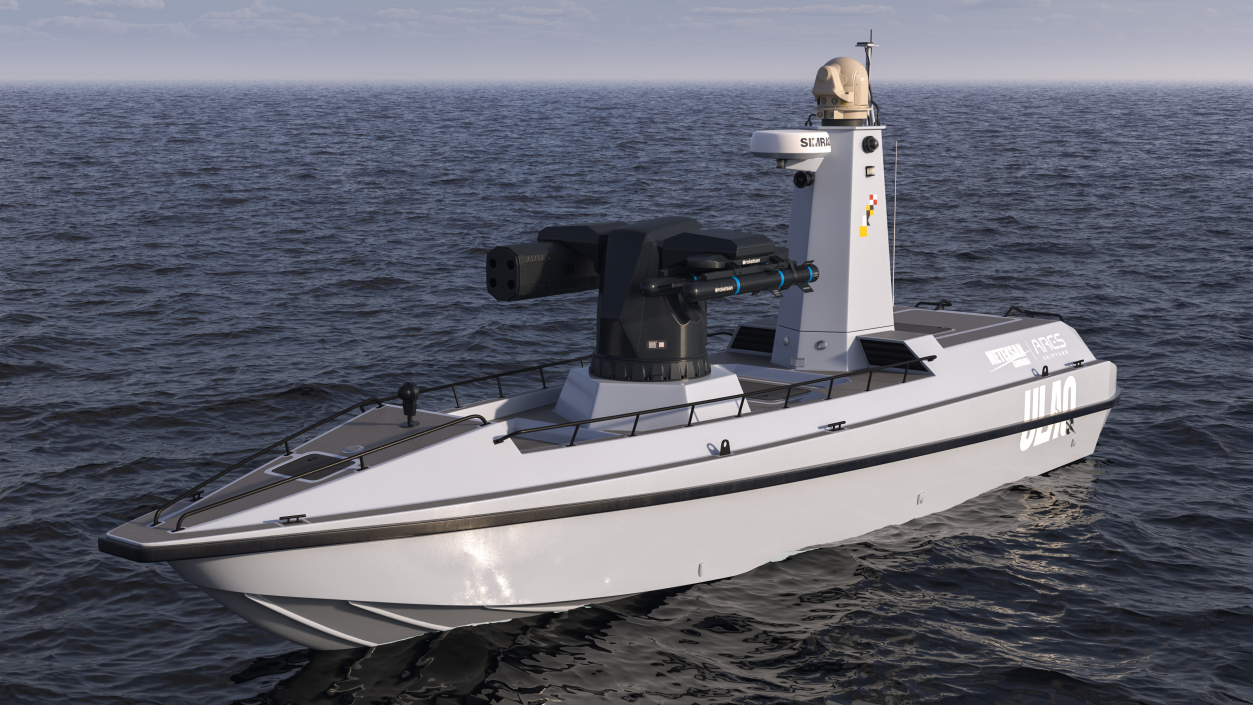 ULAQ Unmanned Patrol Vessel 3D