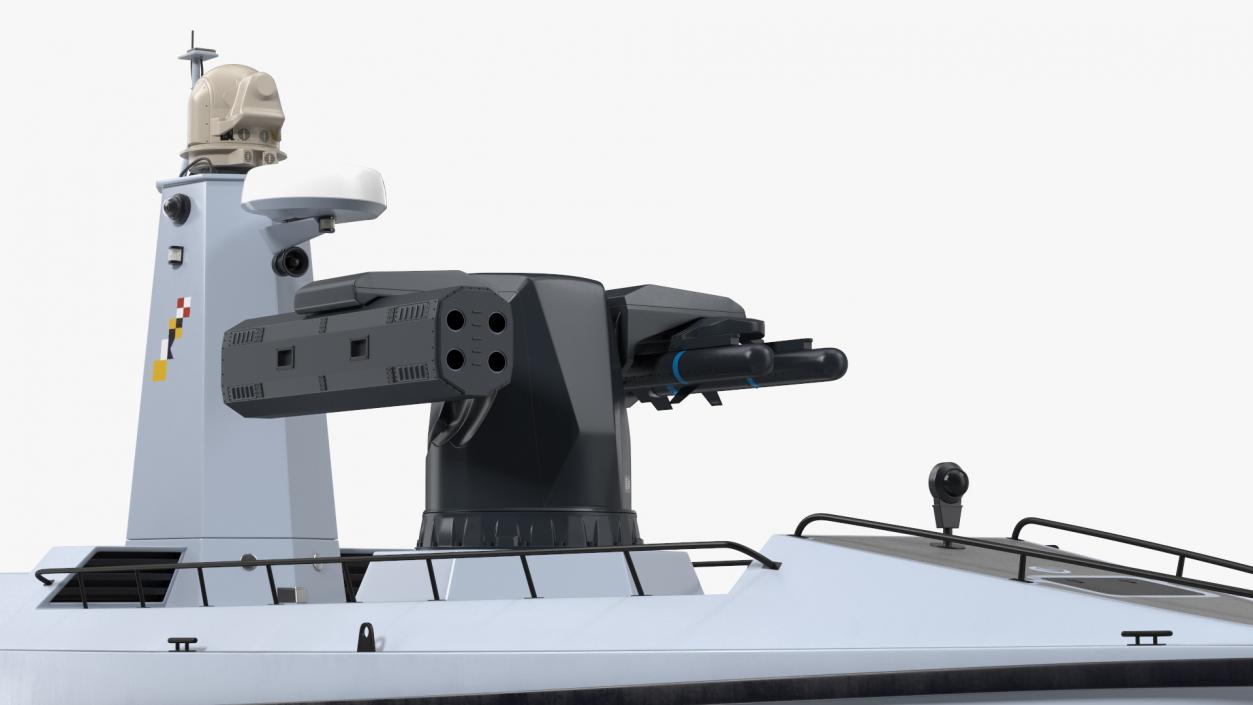 ULAQ Unmanned Patrol Vessel 3D