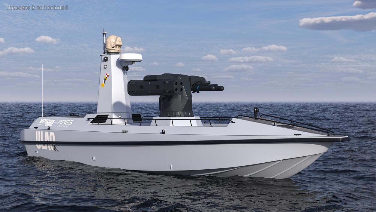 ULAQ Unmanned Patrol Vessel 3D