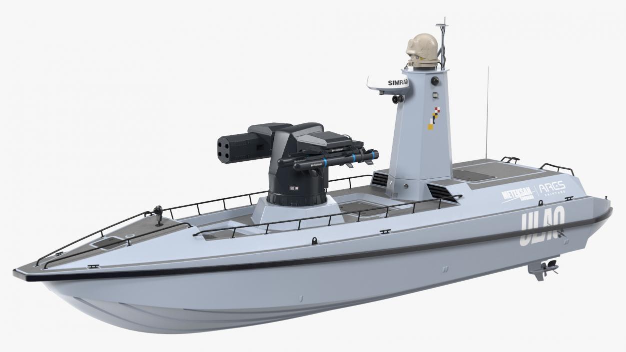 ULAQ Unmanned Patrol Vessel 3D