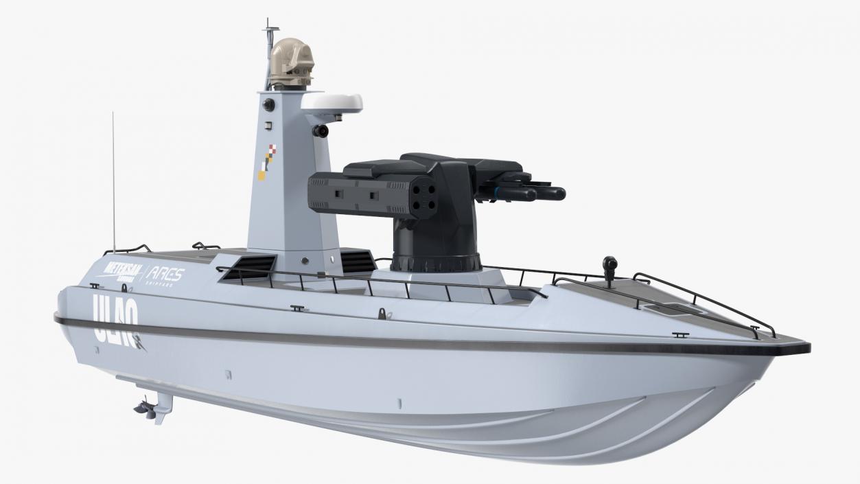 ULAQ Unmanned Patrol Vessel 3D