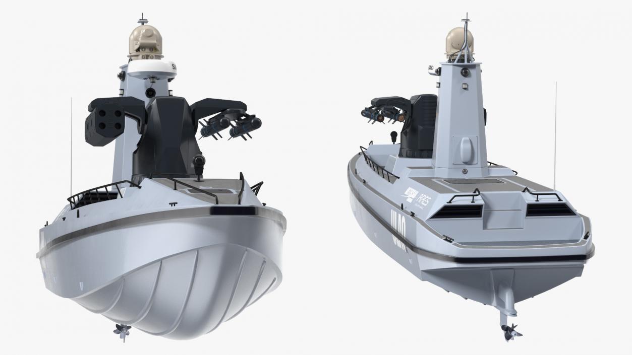 ULAQ Unmanned Patrol Vessel 3D