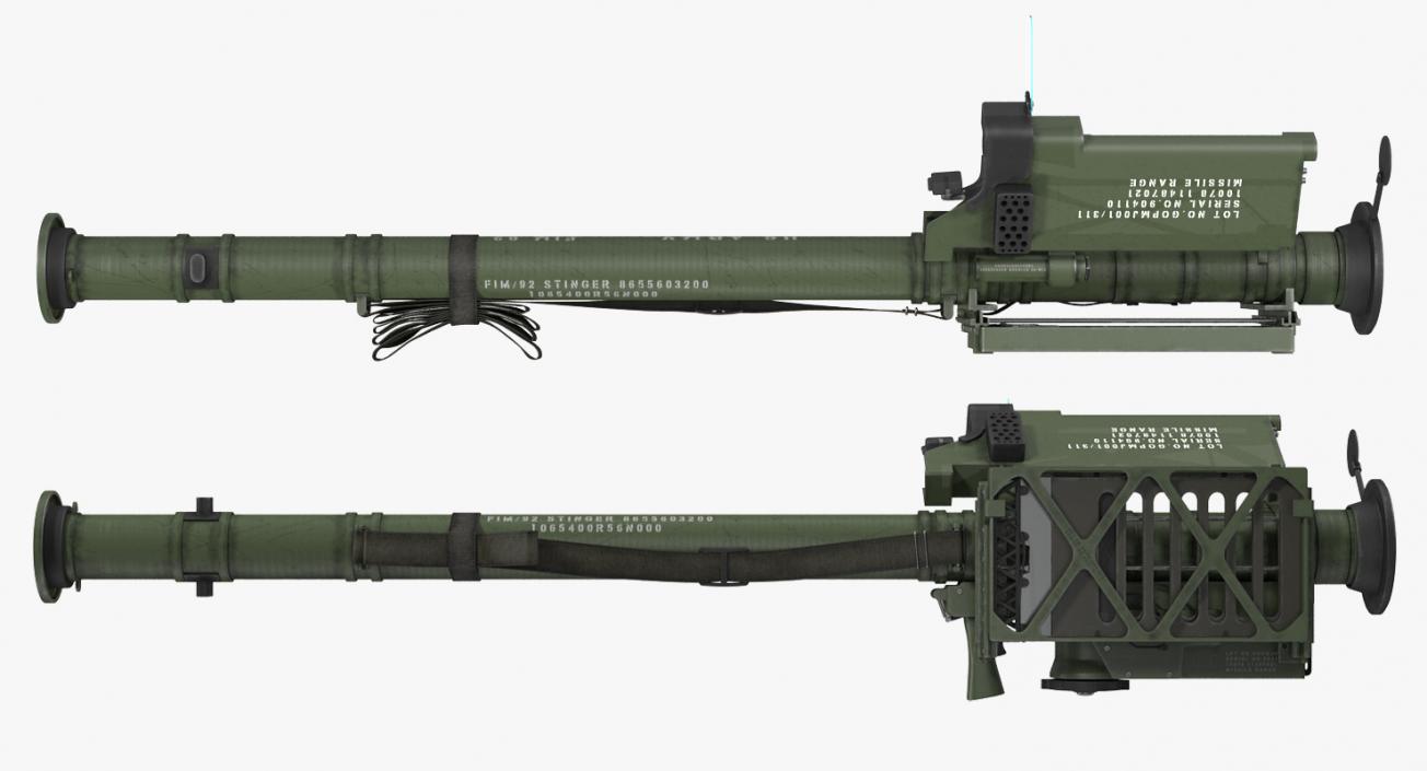 3D model FIM 92B Stinger