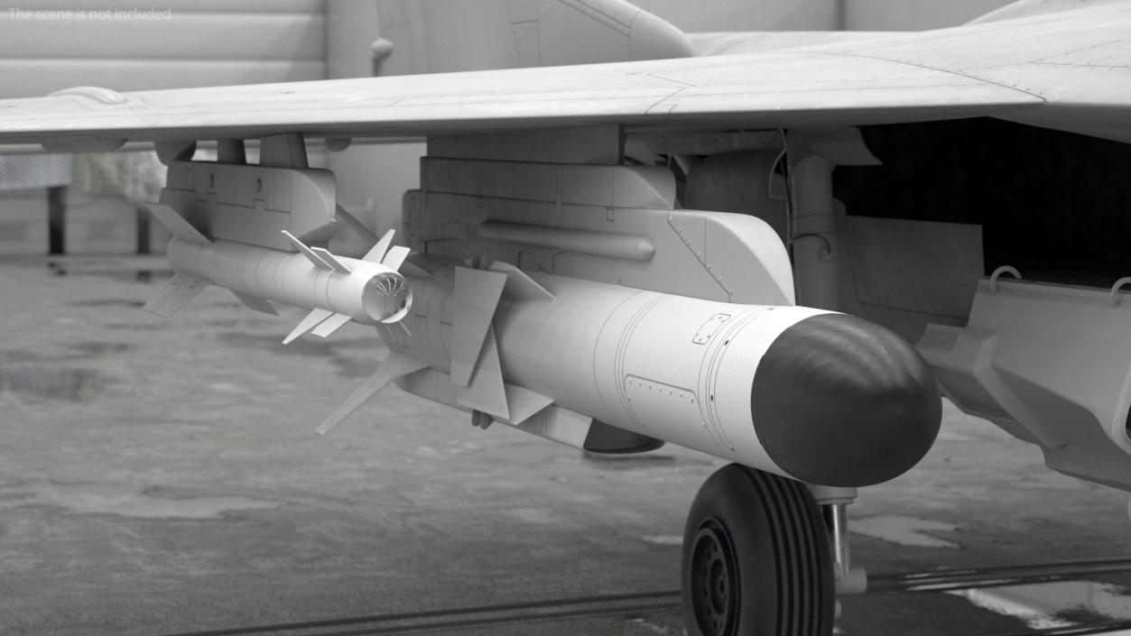 MiG 29 Tandem Aircraft with Armament Rigged for Maya 3D