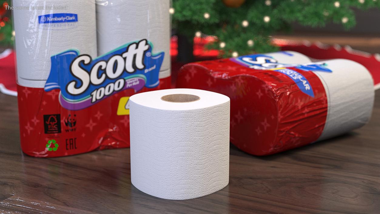 Toilet Paper Roll 3D