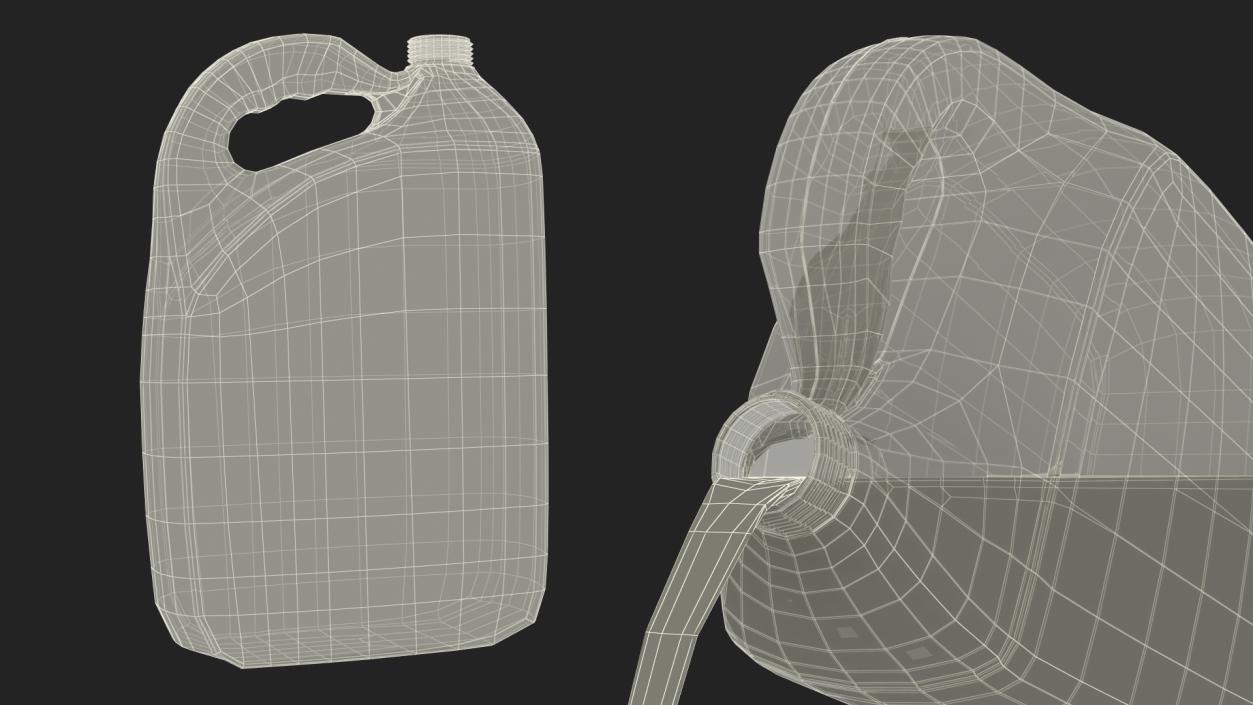 Waterline Antifreeze Prestone with Flowing Liquid 3D model