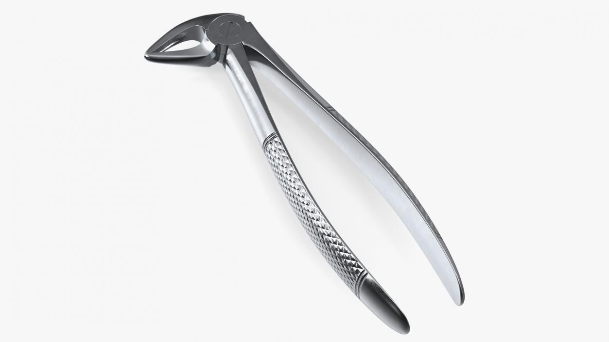 Tooth Extracting Forceps 3D model