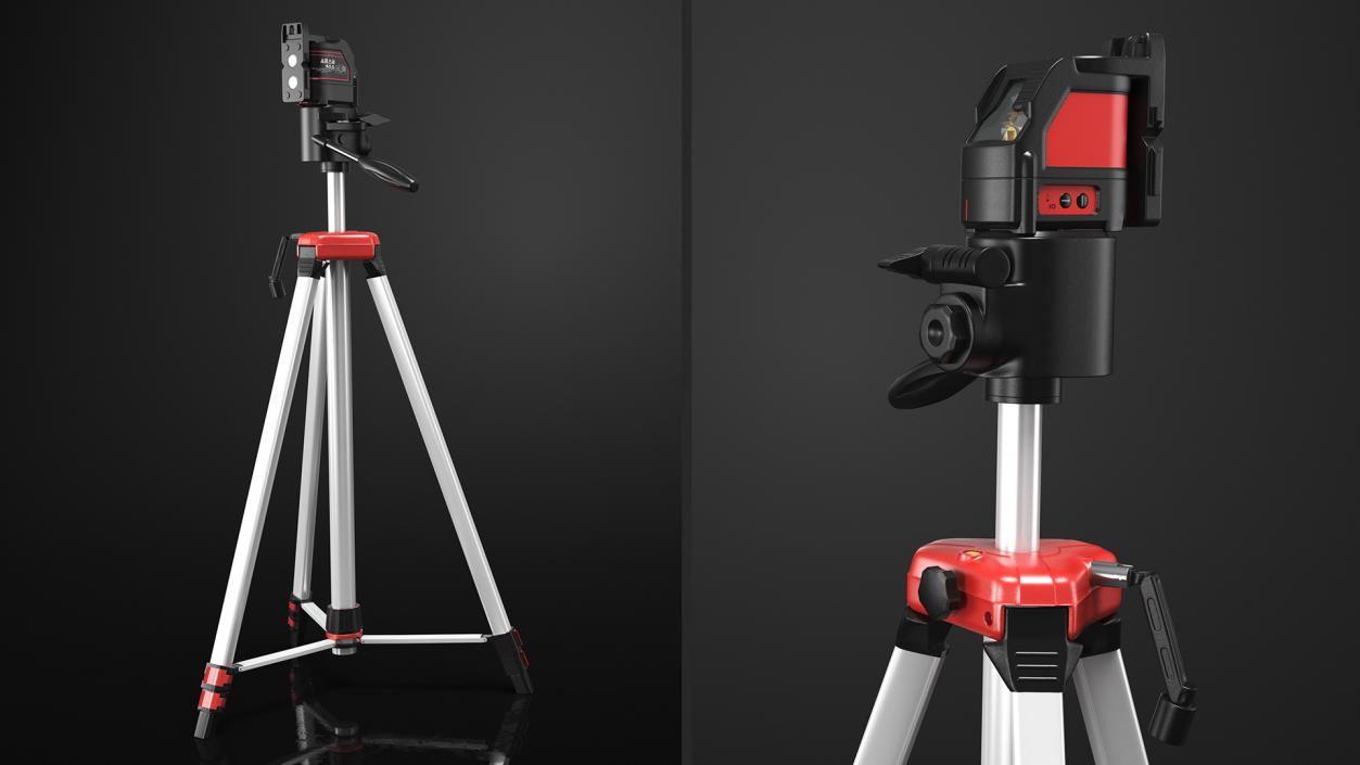 3D Self Levelling Cross Line Laser Level Kit