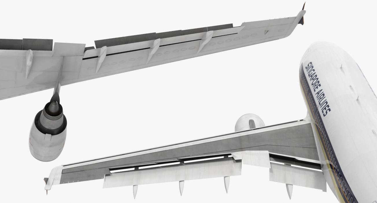 Airbus A310-300 Singapore Airlines 3D model