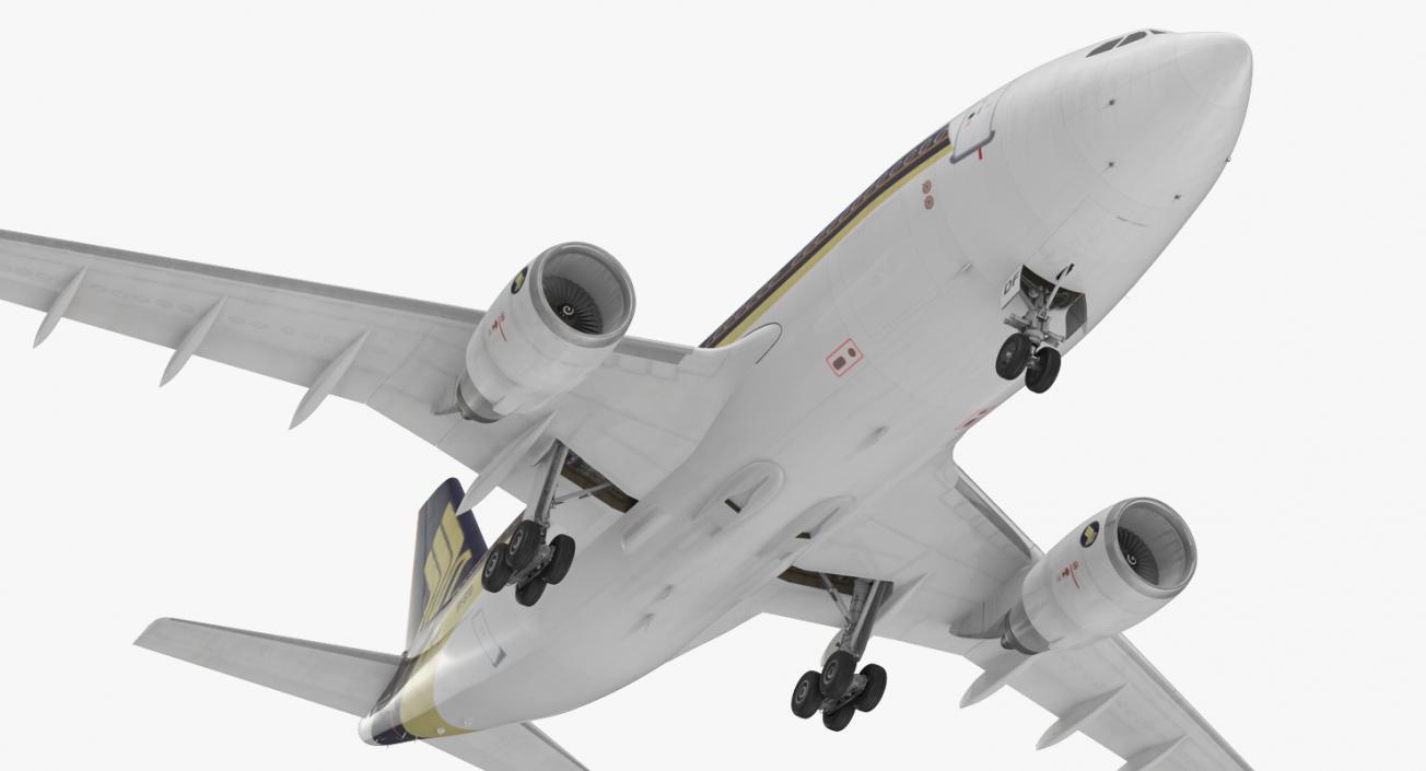 Airbus A310-300 Singapore Airlines 3D model