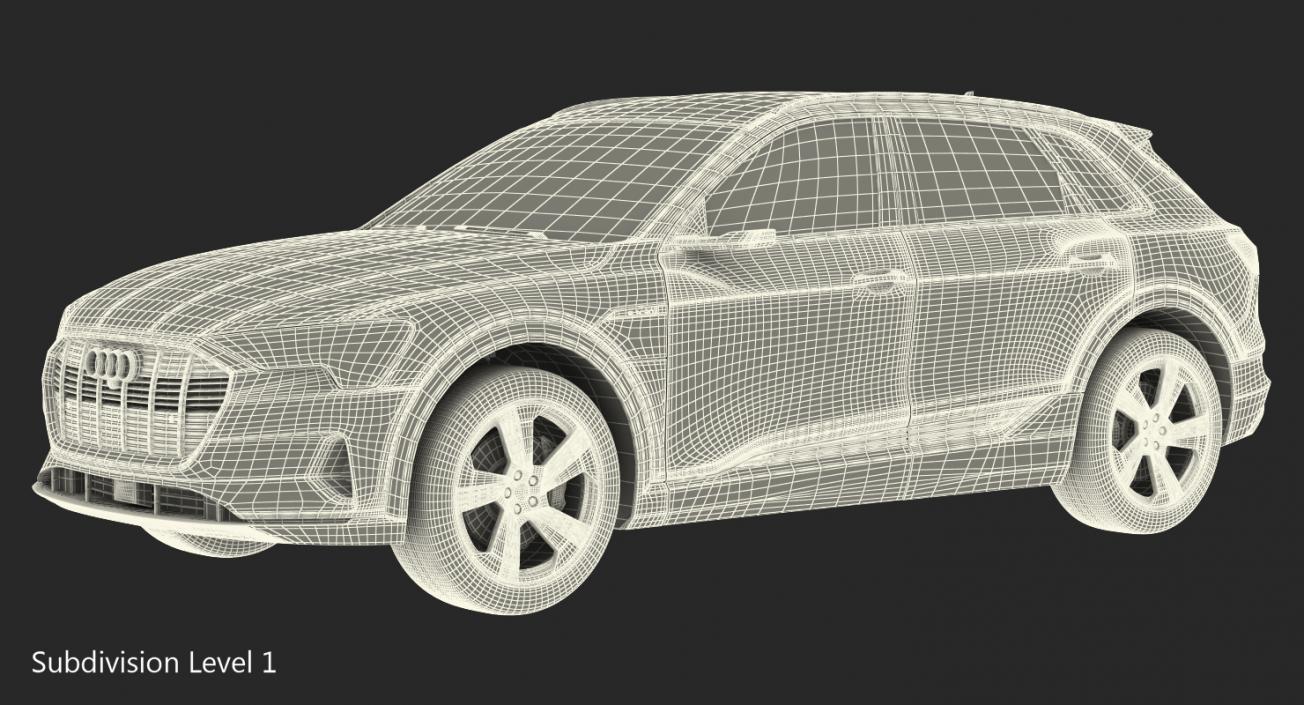 3D Audi E-tron