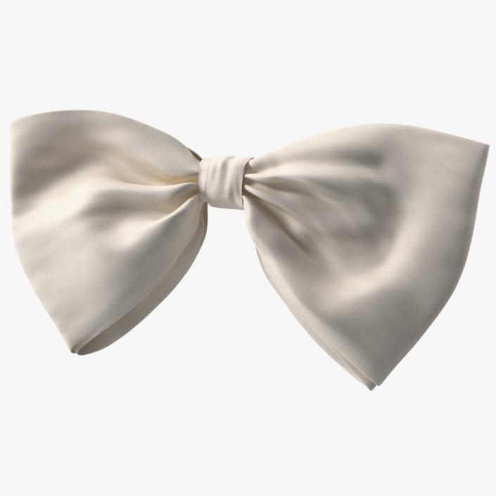 3D Bow Tie White model