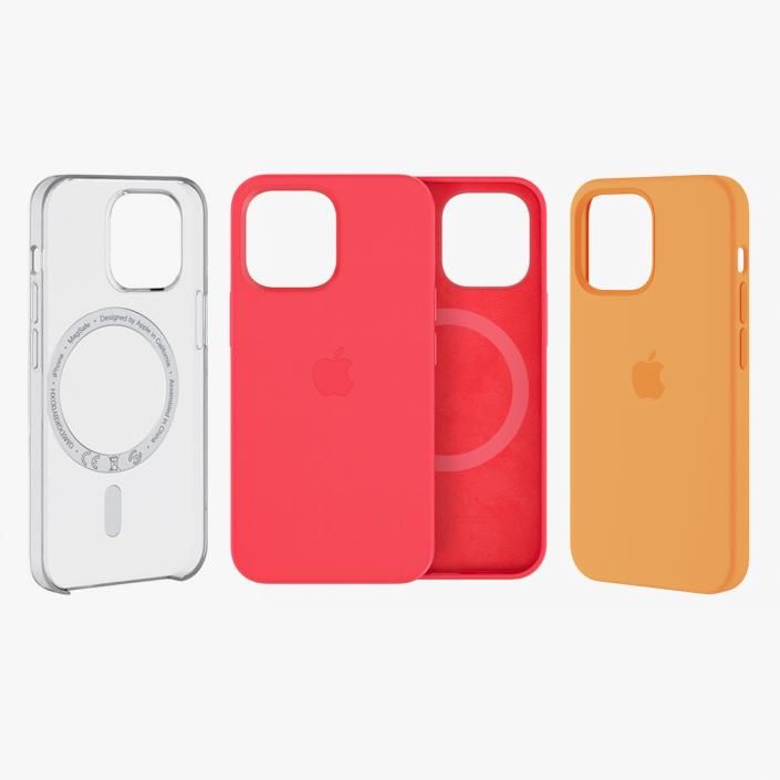 3D model iPhone 12 mini Cases with Mag Safe Collection