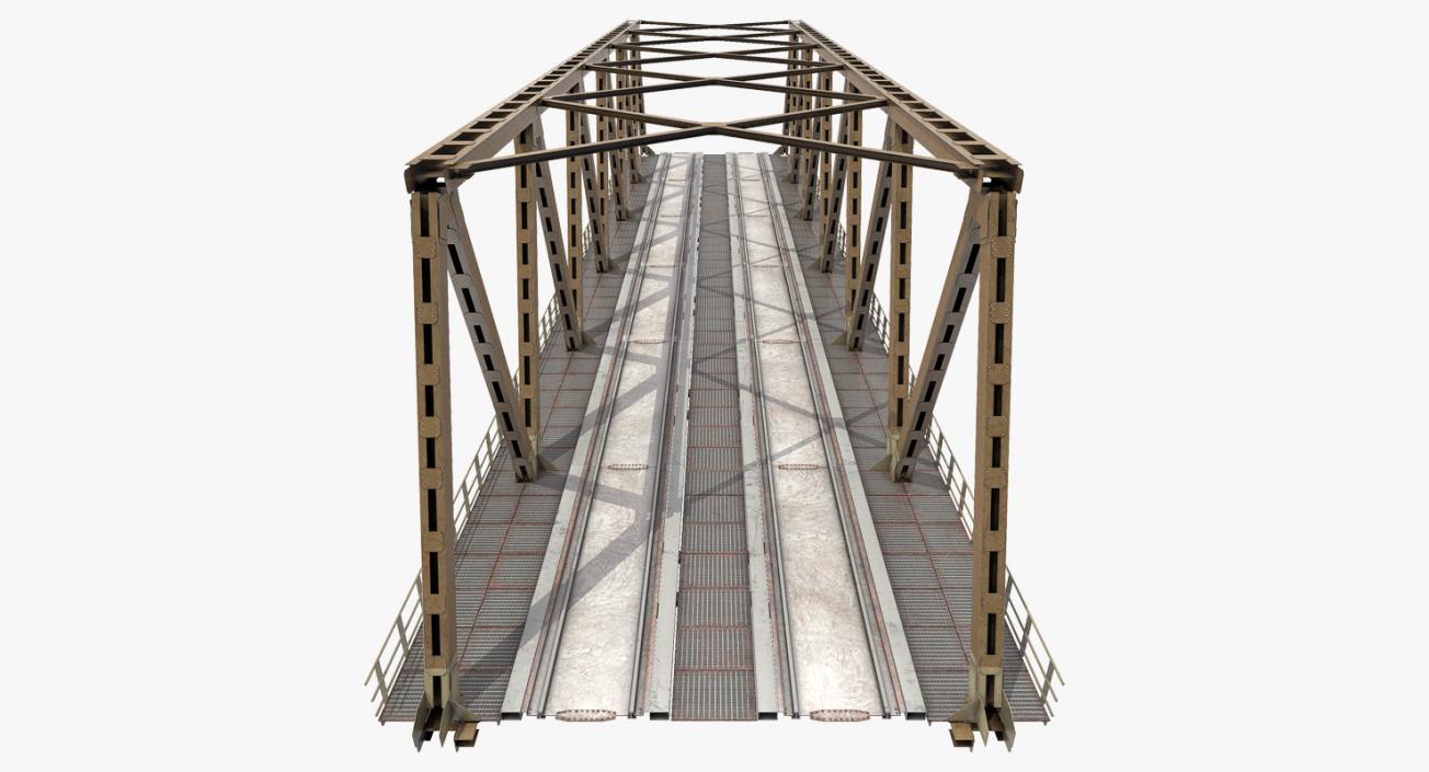 Railway Bridge Span 3D model