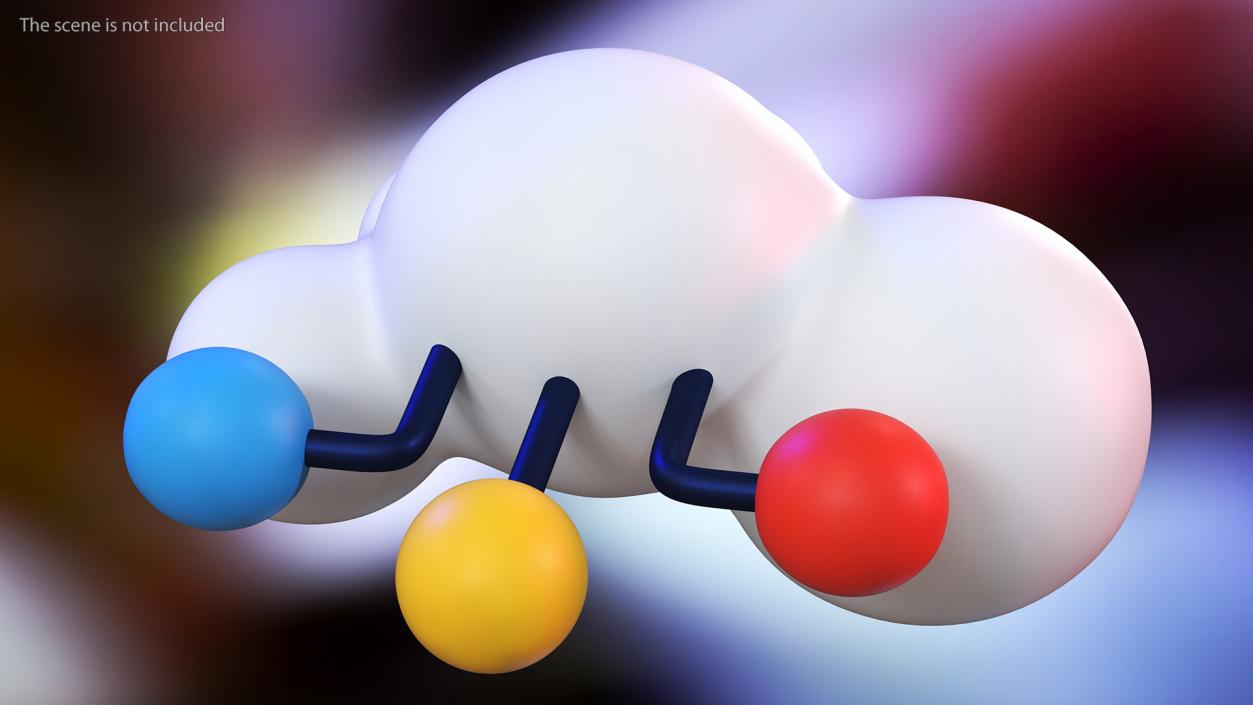 Cloud Database Concept Icon 3D