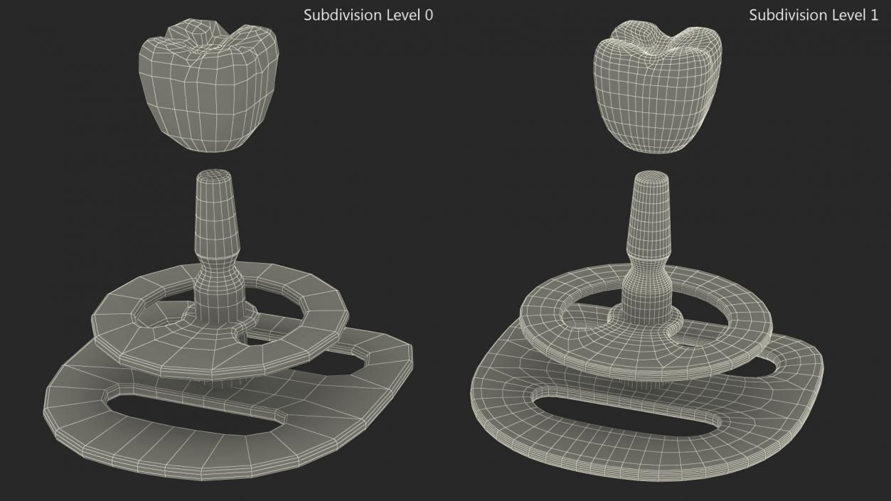 TOI Dental Implants 3D model