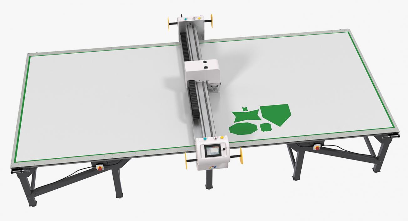 3D model Table Cutting System