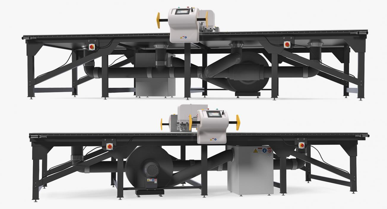 3D model Table Cutting System