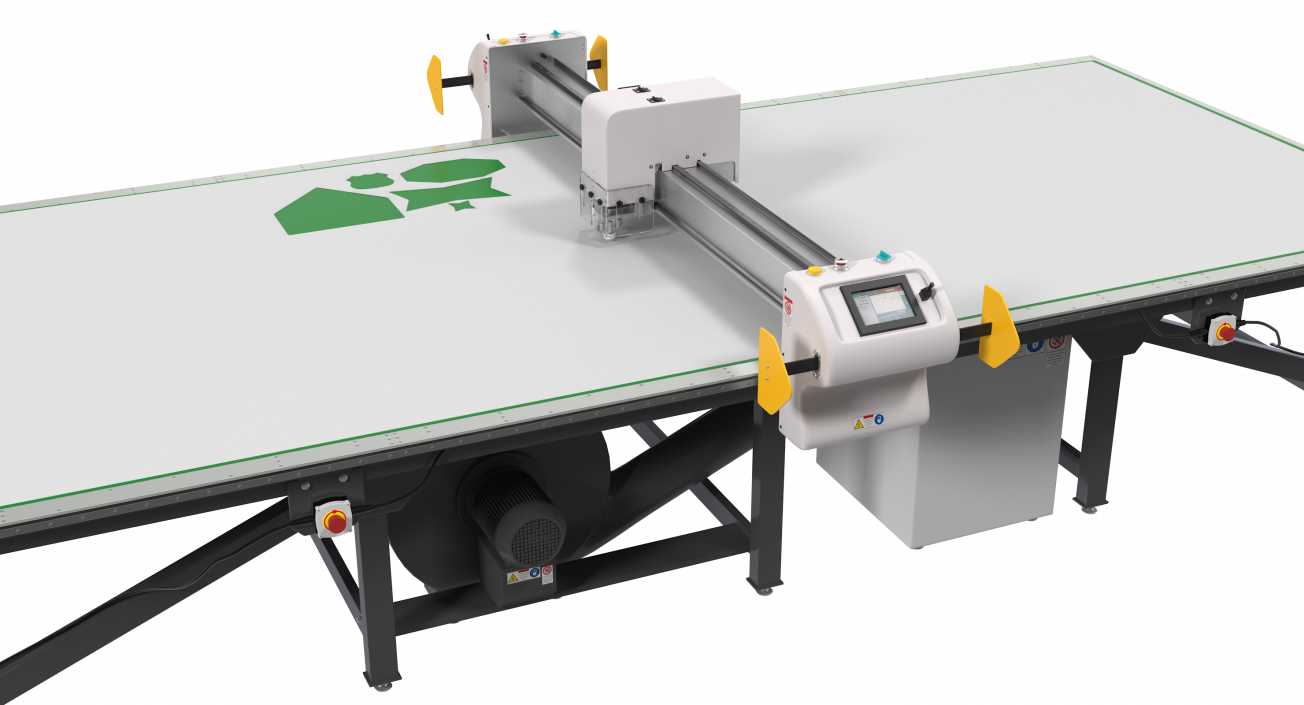 3D model Table Cutting System