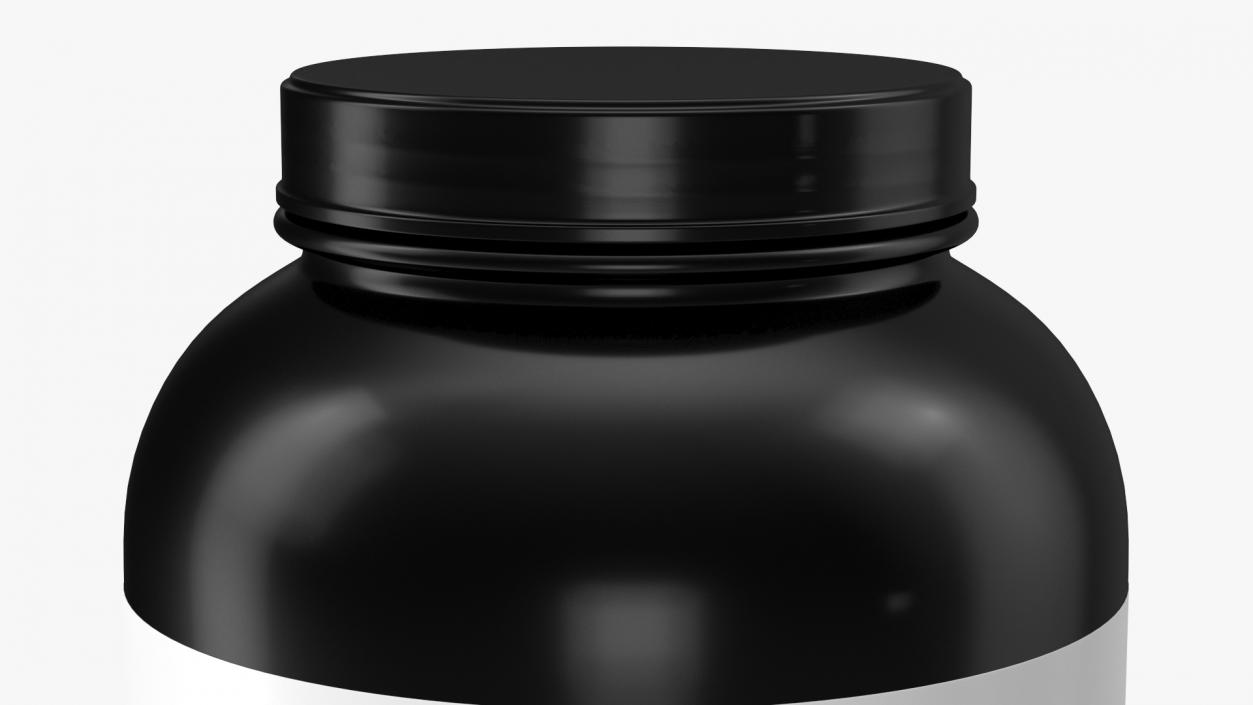 3D model Whey Protein Container Jar 5lb