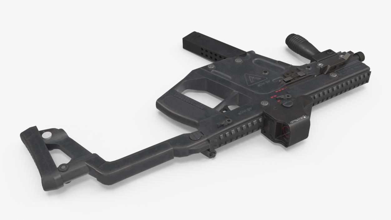 3D model Kriss Vector Rifle Game Weapon