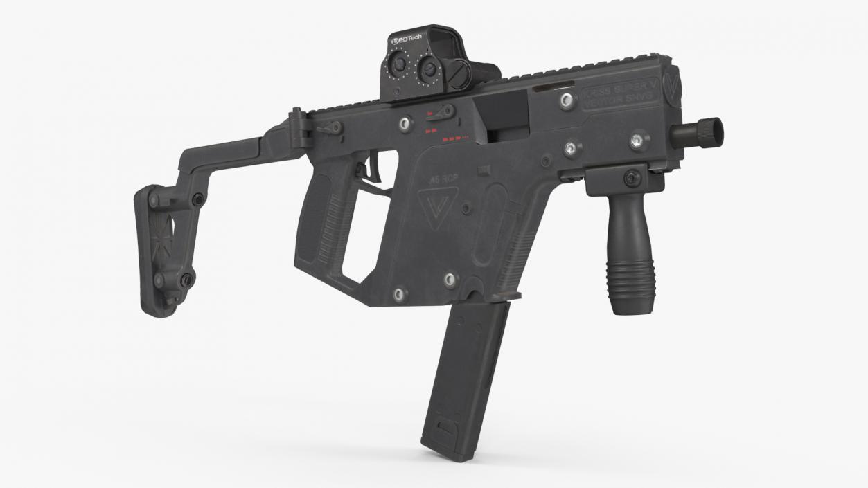 3D model Kriss Vector Rifle Game Weapon