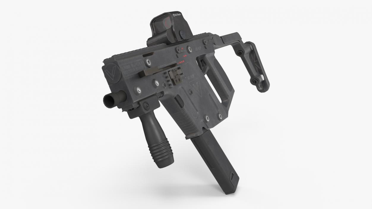 3D model Kriss Vector Rifle Game Weapon