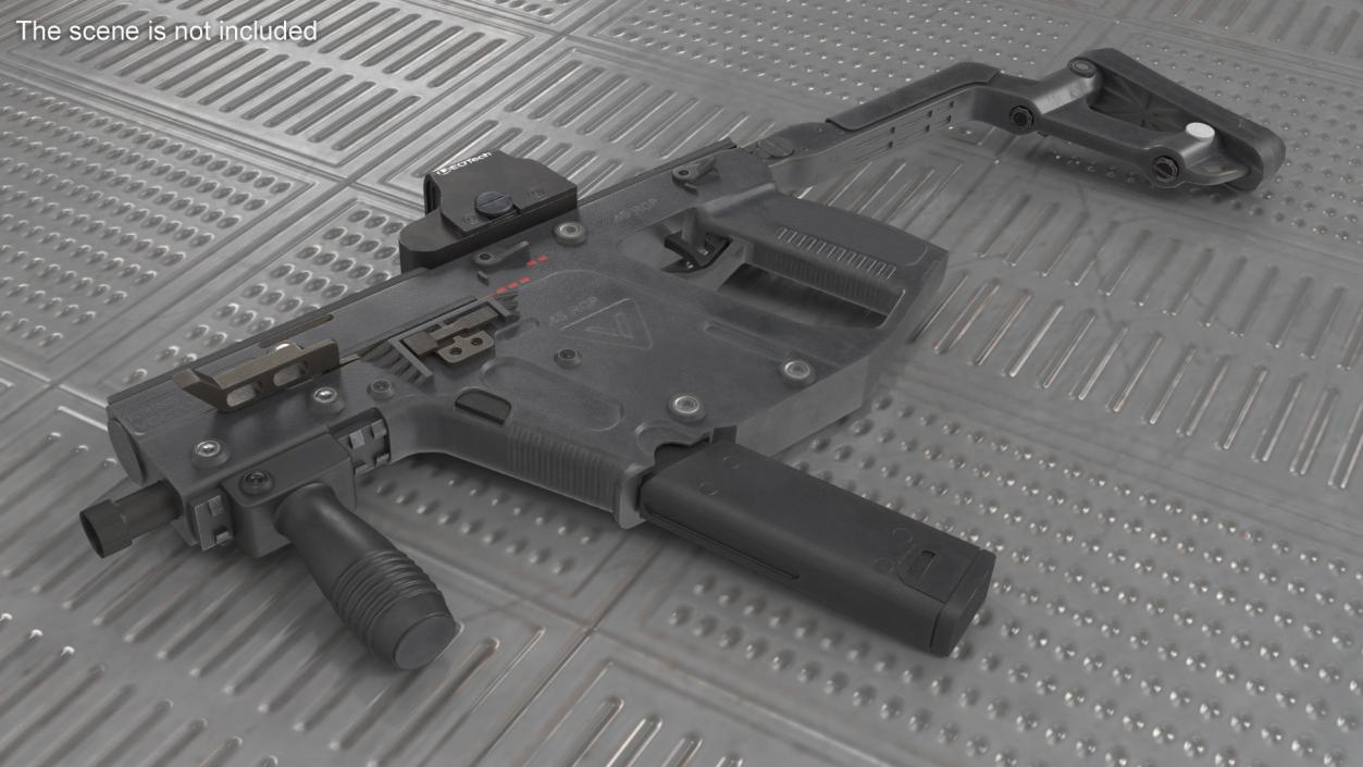 3D model Kriss Vector Rifle Game Weapon