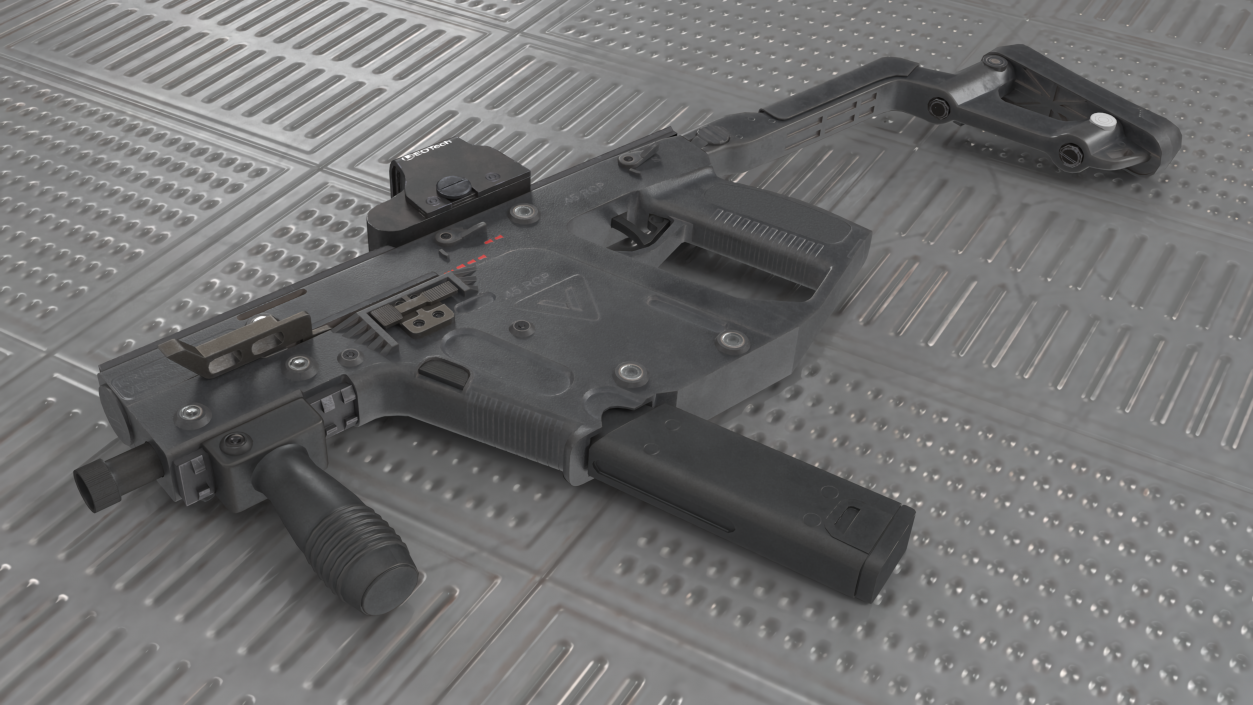 3D model Kriss Vector Rifle Game Weapon