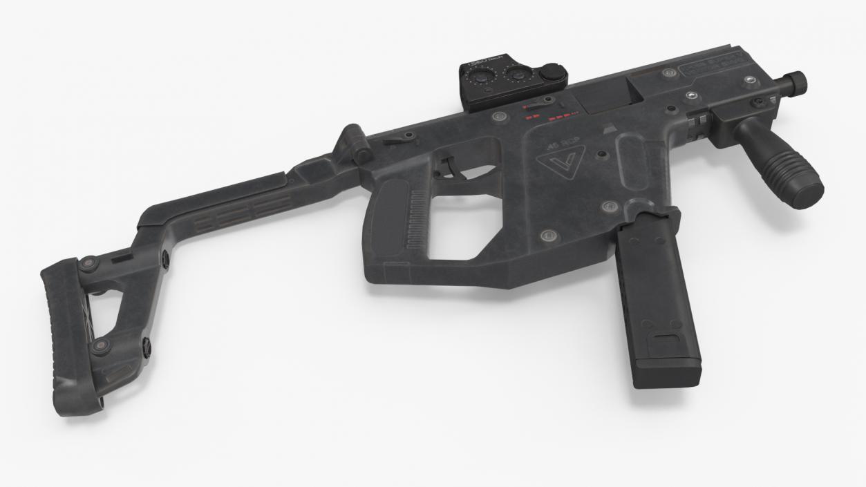 3D model Kriss Vector Rifle Game Weapon