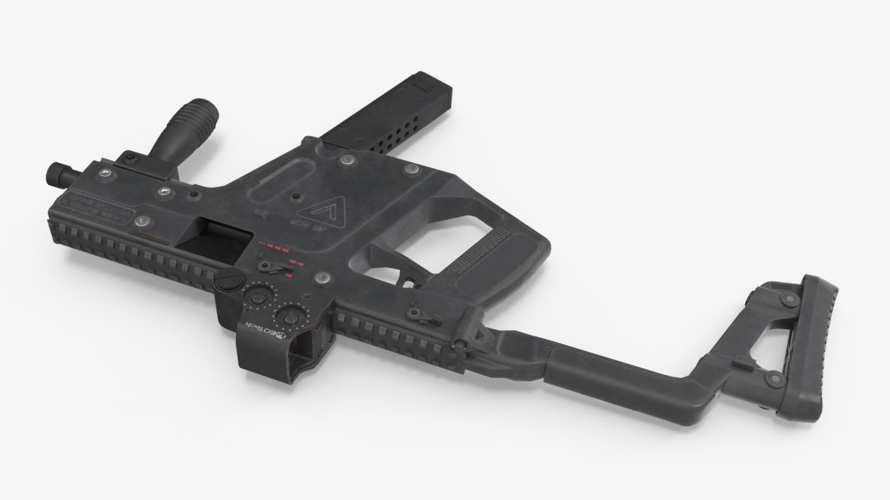 3D model Kriss Vector Rifle Game Weapon