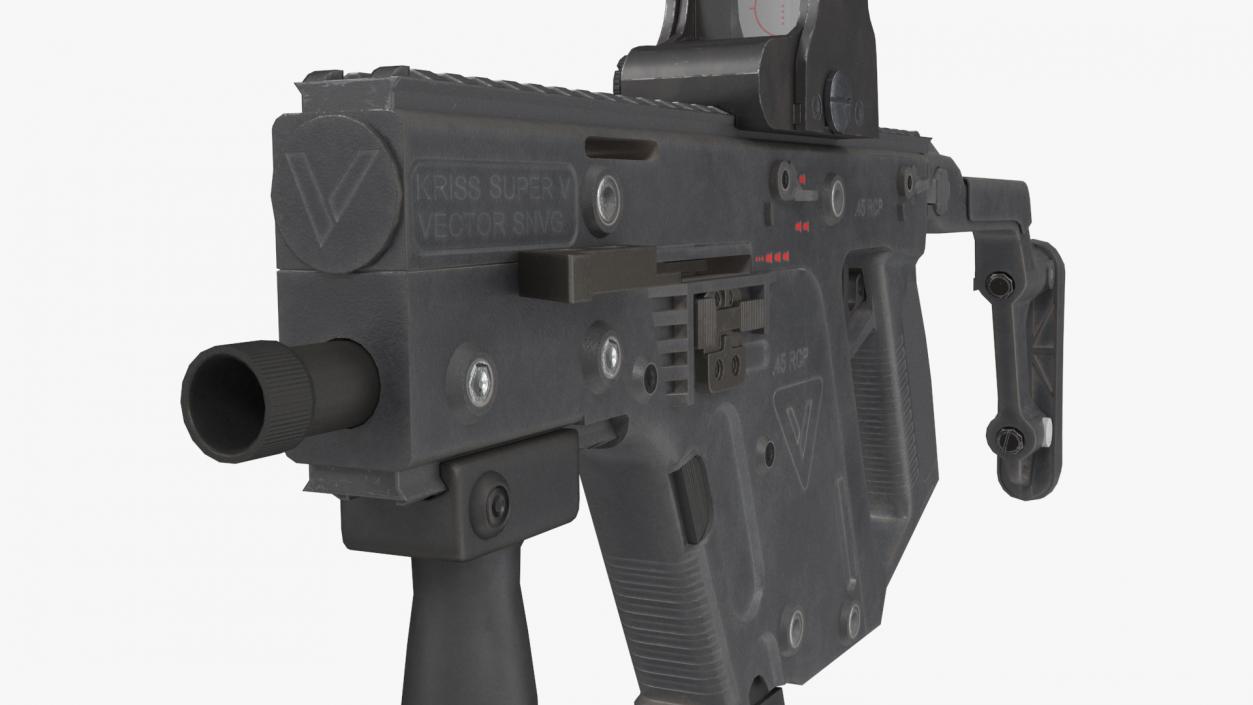 3D model Kriss Vector Rifle Game Weapon