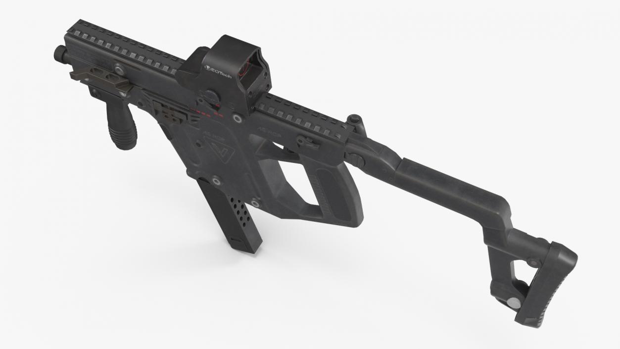 3D model Kriss Vector Rifle Game Weapon