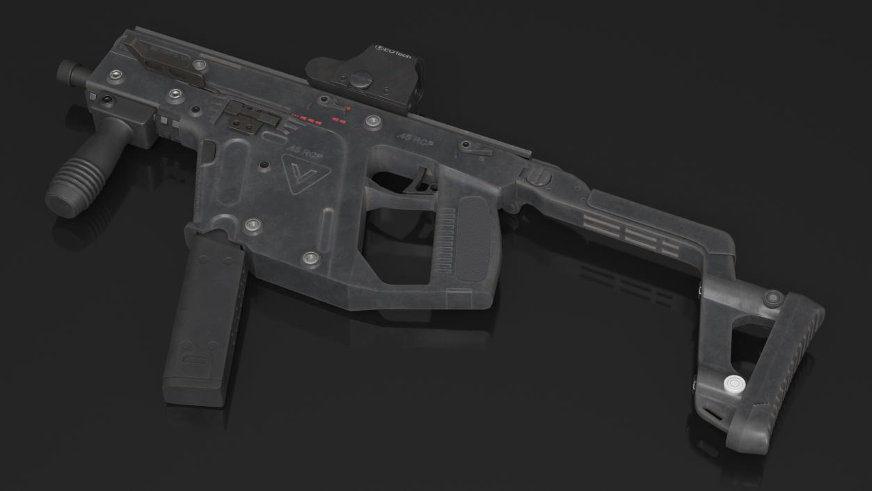 3D model Kriss Vector Rifle Game Weapon