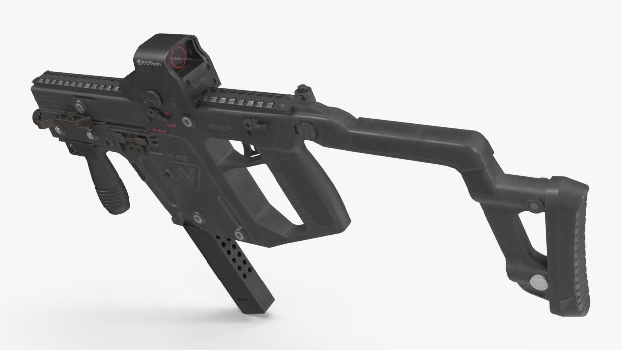 3D model Kriss Vector Rifle Game Weapon