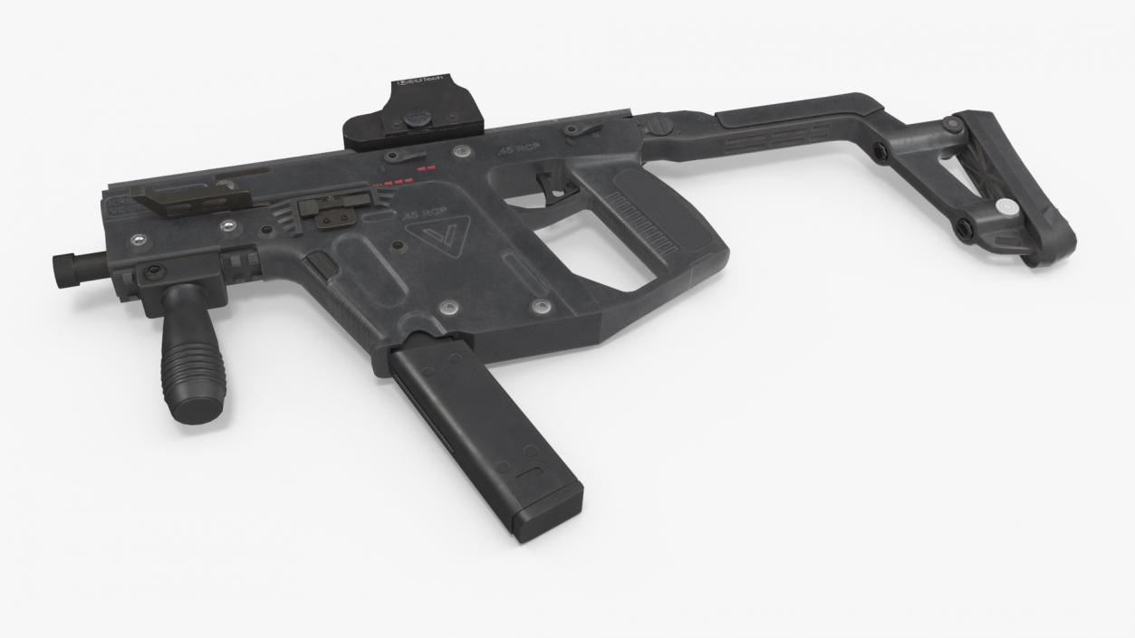 3D model Kriss Vector Rifle Game Weapon