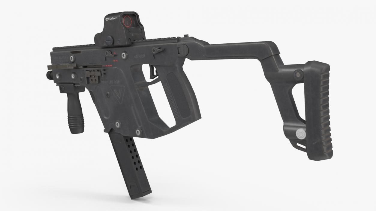 3D model Kriss Vector Rifle Game Weapon